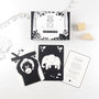 Three Black And White Baby Books With Flash Cards, thumbnail 2 of 6