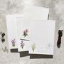 Botanical Flowers Letter Writing Set, thumbnail 3 of 8