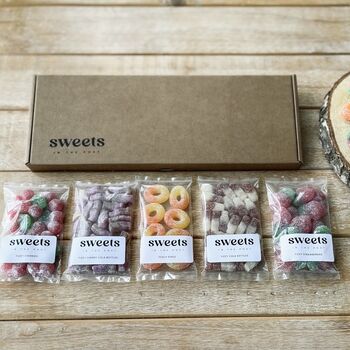 Personalised Vegan Fizz Box Letterbox Sweets Gift, 6 of 6