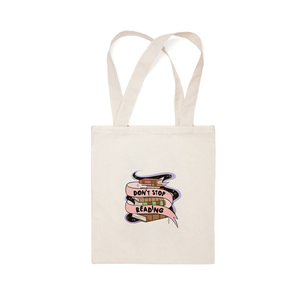 Reading Book Tote Bag By House Of Wonderland | notonthehighstreet.com