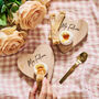 Personalised Valentine's Wooden Egg Holder Set, thumbnail 1 of 5