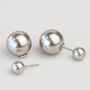Colourful Ball Ear Jacket Stud Earrings, thumbnail 4 of 12