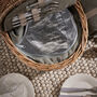 Sage Grey Two Person Oval Picnic Hamper, thumbnail 5 of 8