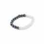 Rose Quartz Magnetic Beaded Bracelet | Love, thumbnail 1 of 2
