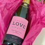 Personalised Valentines 'Love' Champagne, thumbnail 6 of 6