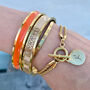 T Bar Bracelet Engraved With Initials, Names And Dates, thumbnail 6 of 12