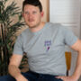 Embroidered Dad Pwr T Shirt, thumbnail 2 of 5