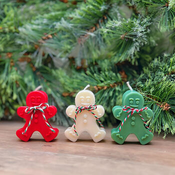 Christmas Gingerbread Candle Stocking Filler Gifts, 3 of 12