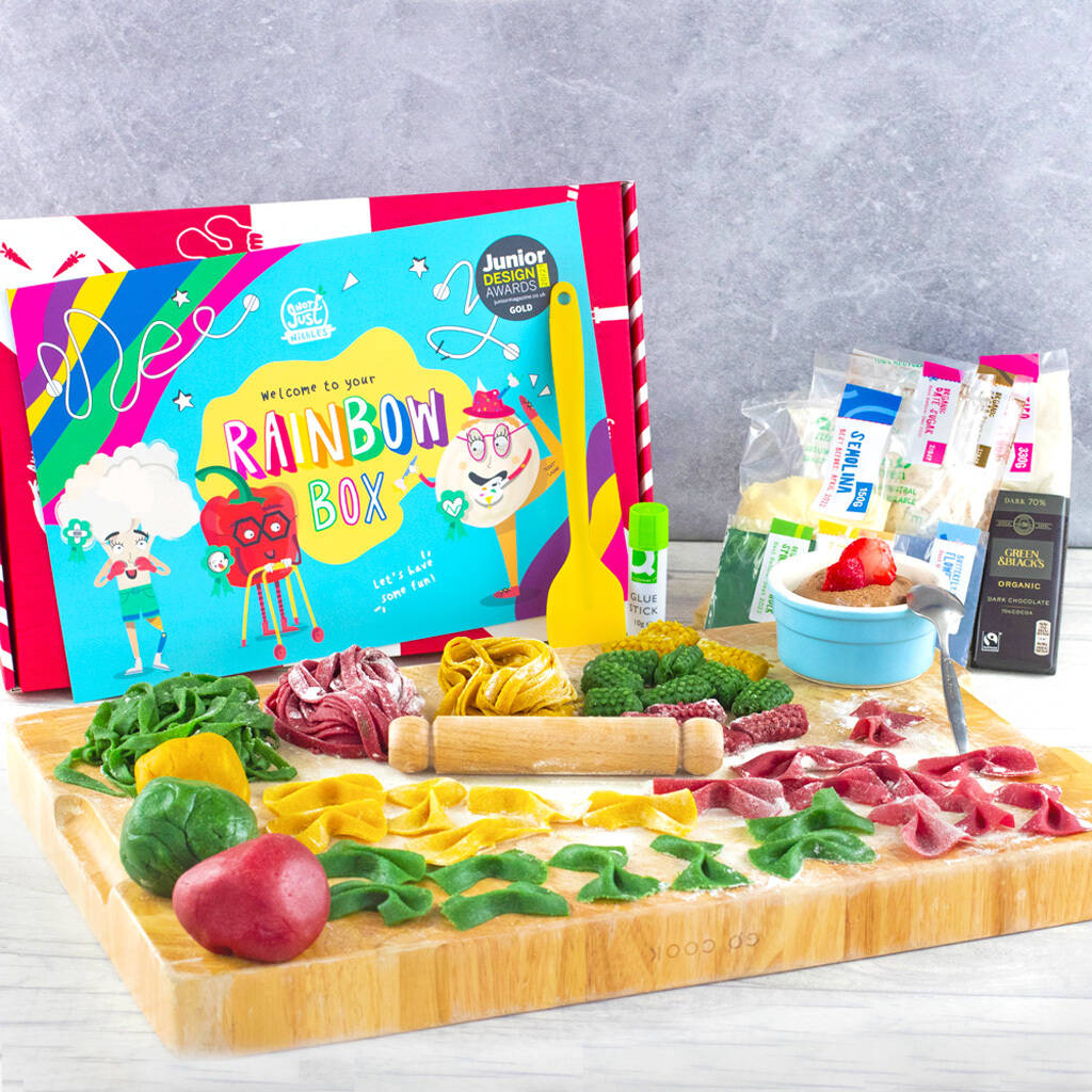 Rainbow Pasta Kit For Kids, 1 of 9