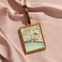 Personalised Vintage Map Decoration With Hand Stitched Star, thumbnail 2 of 3