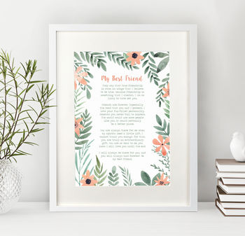 Personalised Favourite Poem Print, 3 of 12