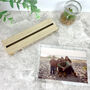 Personalised 'Our Adventures' From The Kids/Grandkids Wooden Base 6x4' Photo Frame, thumbnail 4 of 7