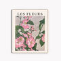 Vintage Pink 'Les Fleus' Print, thumbnail 3 of 3