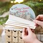 Personalised Wooden Market Cutout Advent Calendar, thumbnail 6 of 9