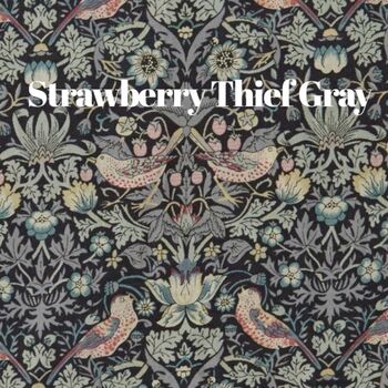 Set Of Two Liberty Print Face Masks In Strawberry Thief, 2 of 3