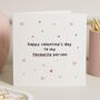 Personalised Favourite Person Valentines Card, thumbnail 1 of 7