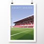 Swindon Town County Ground Poster, thumbnail 2 of 7