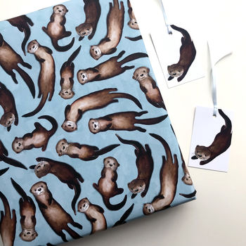 Funny Significant Otter Christmas Card, 4 of 5