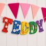 Personalised Wooden Name Bunting Craft Kit, thumbnail 3 of 4