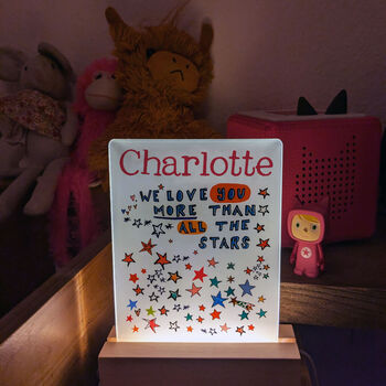 Personalised LED Night Light, 6 of 6