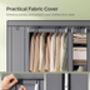 Fabric Wardrobe Portable Clothes Storage Rack, thumbnail 6 of 9