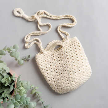 Plant Pot Holder Easy Crochet Kit, 3 of 10