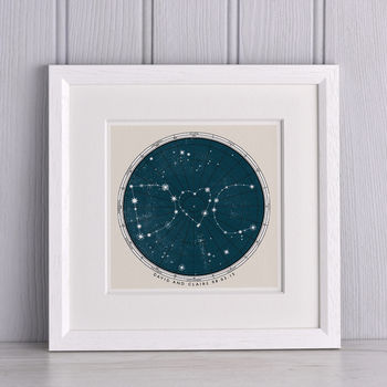 Personalised Star Map Print, 3 of 6