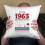Personalised 60th Birthday Gift Cushion, thumbnail 6 of 6