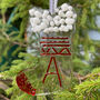 Create Your Own Fused Glass Stocking Hanging Decoration, thumbnail 4 of 6