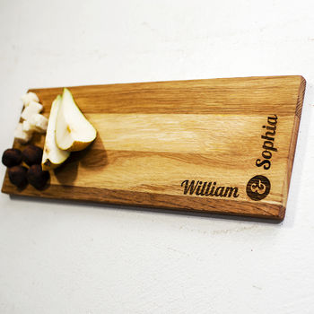 Couples Corner Personalised Cheese Board, 4 of 5