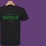 'A Little Bit Wicked' Glittery Teens/Adults T Shirt, thumbnail 1 of 12