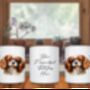 Personalised King Charles Spaniel Dog Hearts Pet Gift Mug, thumbnail 2 of 2