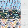 Liberty Of London Initial Children's Backpack Coral, thumbnail 5 of 6