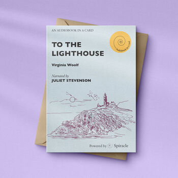 Virginia Woolf's To The Lighthouse Audiobook In A Card Gift, 6 of 10