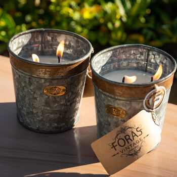 Gift Wrapped Vintage Candle Lime, Basil And Mandarin, 4 of 6