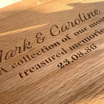 Personalised Large A4 Memory Box, 3 of 7