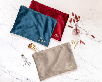 Personalised Velvet Pouch, 9 of 10