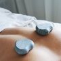 Back Warmer Massage Stone Natural Soapstone Two Pack, thumbnail 1 of 11