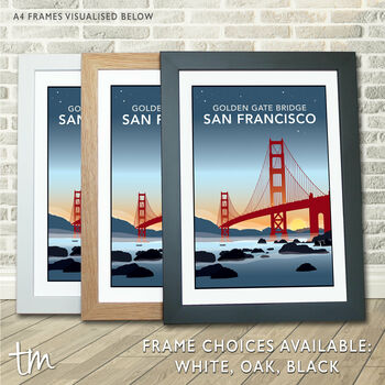 Golden Gate Bridge, San Francisco, USA Print, 2 of 5