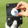 Personalised Leather Case Holder And Golf Ball, thumbnail 9 of 12