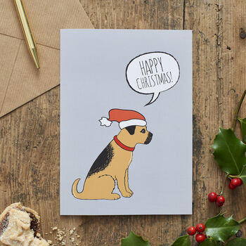 Border Terrier Organic Cotton Tea Towel, 11 of 12