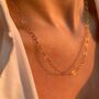 Hearts Love Chain Necklace In Sterling Silver, thumbnail 1 of 12