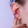 Croissant Ear Cuff No Piercing Sterling Silver, thumbnail 1 of 7