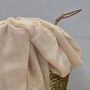 Sparkle Scarf In Cream, thumbnail 2 of 3