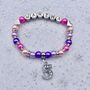 Personalised Birthday Bracelet Age Charm Bracelet, thumbnail 11 of 12