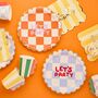 Colourful Birthday Party Plates X Eight, thumbnail 1 of 3