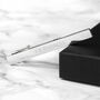 Personalised Rhodium Plated Tie Clip, thumbnail 6 of 8