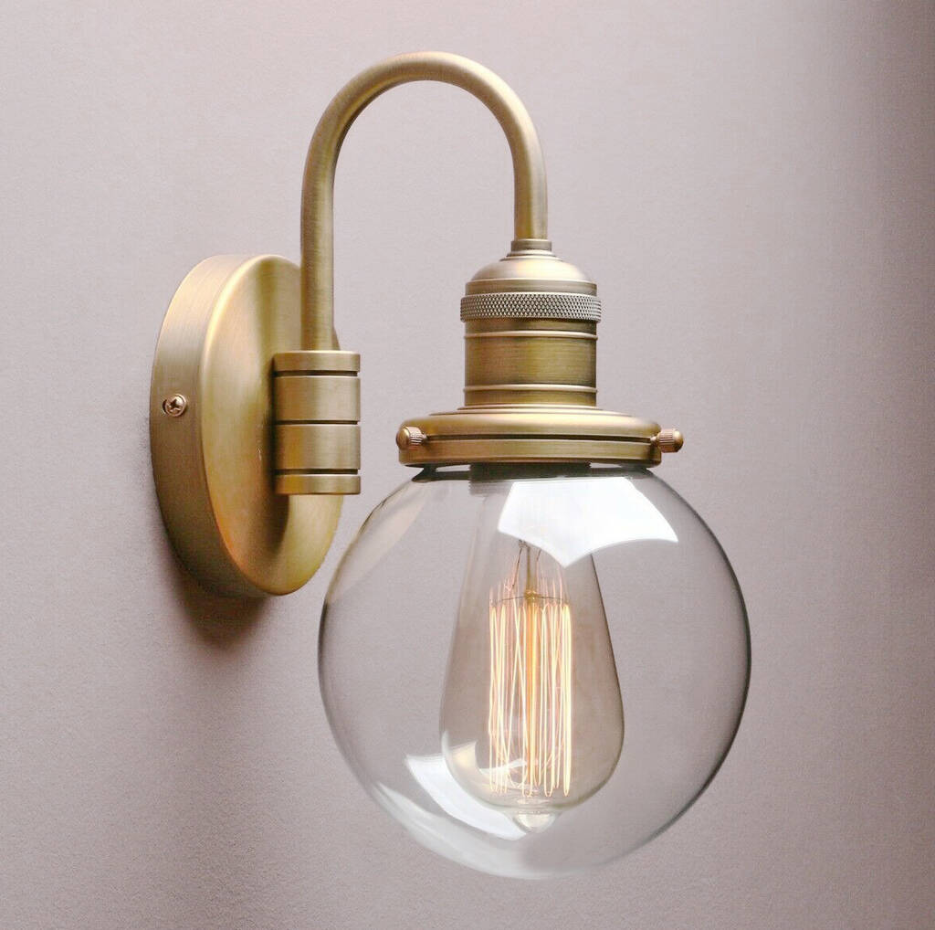 Globe Bathroom Wall Light Ip Rated By Unique's Co. | notonthehighstreet.com