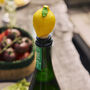 Lemon Cork Bottle Stopper, thumbnail 1 of 6