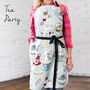 Kids And Adults Matching Chef Aprons With Pockets, thumbnail 2 of 12